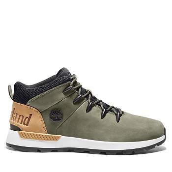 Timberland Sprint Trekker Mid - Olivovo Zelene Botasky Panske, T0401SK